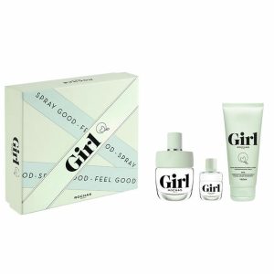 Σετ Γυναικείο Άρωμα Rochas Girl 3 Τεμάχια Eau de Toilette spray 100 ml + exfoliating gel 100 ml + Eau de Toilette spray 4.5 ml