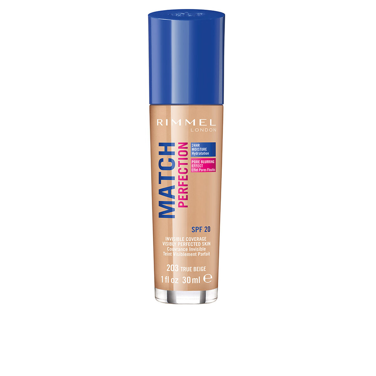 3614220954073 Υγρό Μaκe Up Rimmel London Match Perfection Nº 203 - GETNVA0954073-1