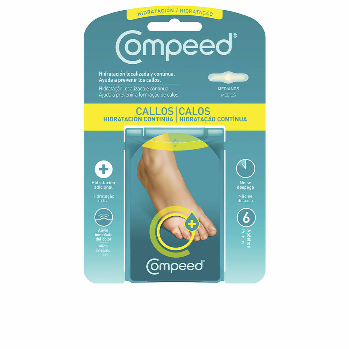 3663555004113 Επιθέματα για Κάλους Compeed Ενυδατική x6 - GETNVA5004113-1