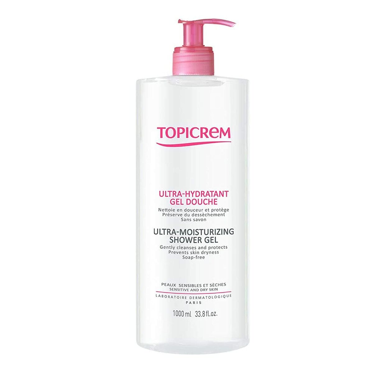 3700281704389 TOPICREM UH mild cleansing gel 1000 ml - NVA1704389
