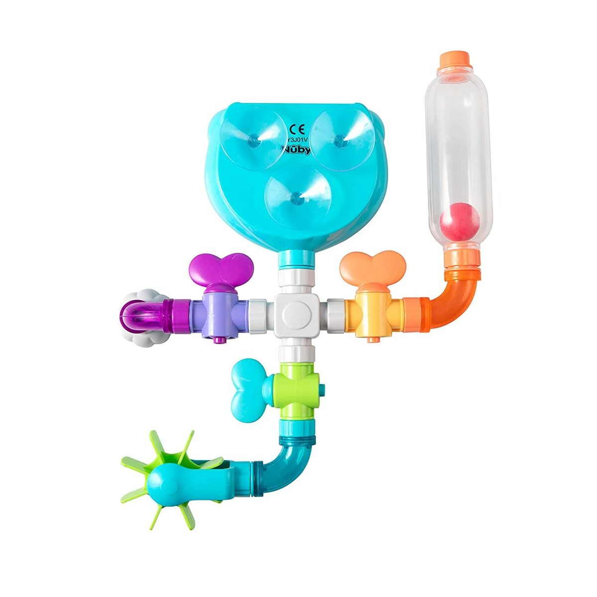 5414959066201 NÛBY CRAZY TUBES bath toy 18m+ 1 u - NVA9066201