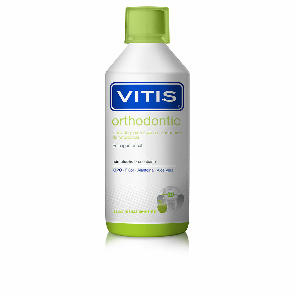 8427426017382 VITIS ORTHODONTIC mouthwash #Apple mint 1000 ml - NVA6017382