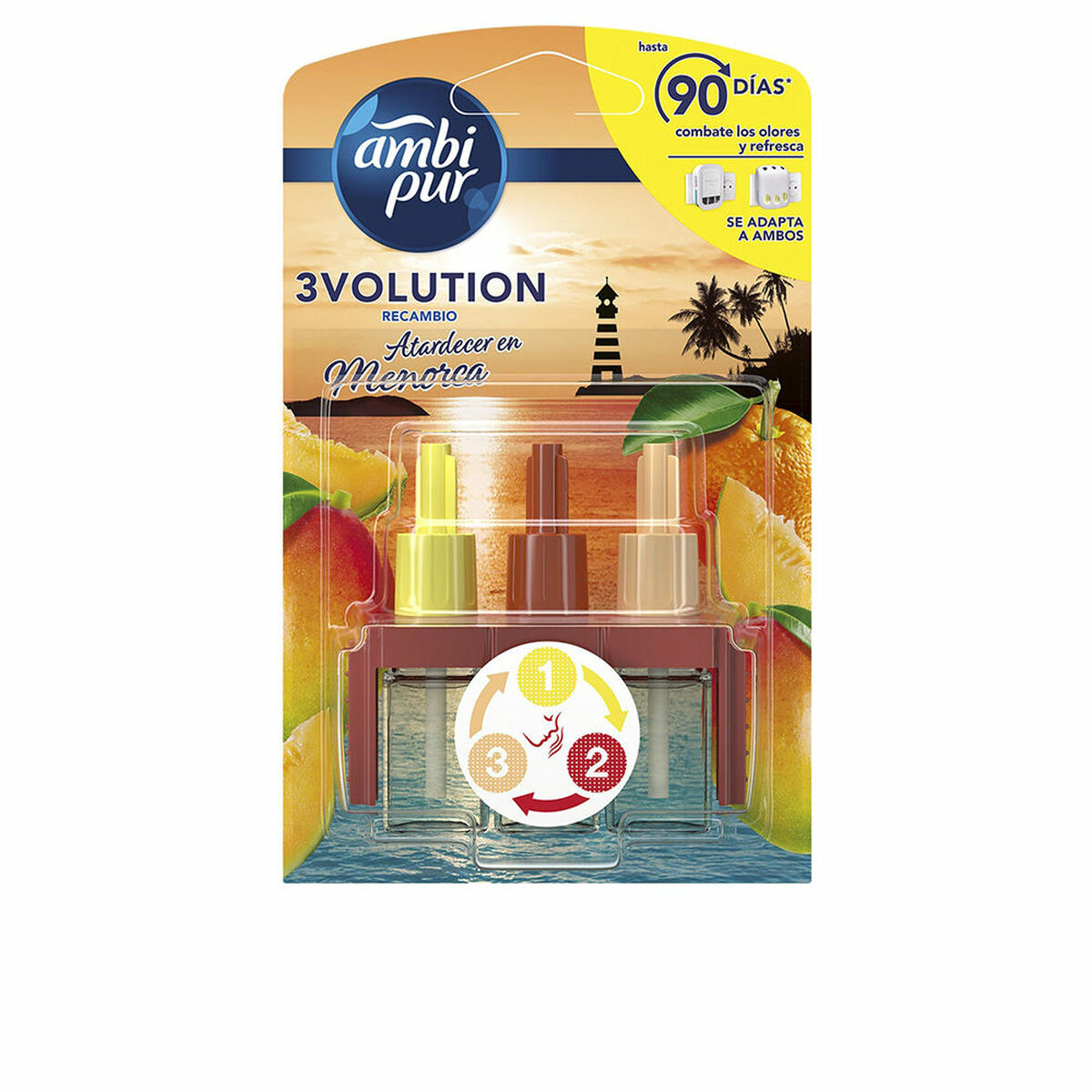 8700216045674 AMBI PUR 3VOLUTION refill air freshener #menorca 20 ml - NVA6045674