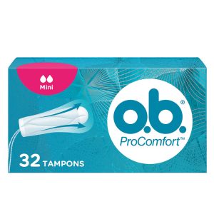 OB O.B. PROCOMFORT MINI tampón 32 u