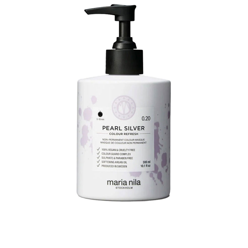 50427403.jpg Maria Nila Colour Refresh Non-Permanent Colour Mask - #0.20 Pearl Silver 300 ml - PARS-MN-002-23