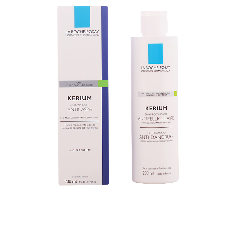 76826.jpg LA ROCHE POSAY KERIUM shampooing gel antipelliculaire micro-exfoliant 200ml - GETPARC-RH-087-B5-1