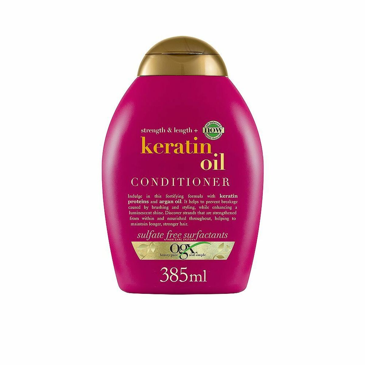 0022796977526 OGX KERATIN OIL anti-breakage hair conditioner 385 ml - NVA6977526