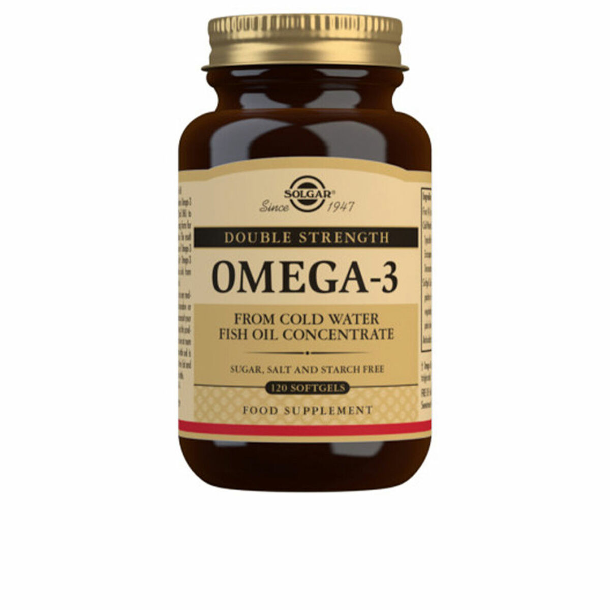 0033984020535 SOLGAR OMEGA-3 TRIPLE CONCENTRACION 120 μαλακές κάψουλες - NVA4020535