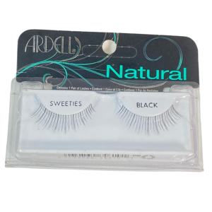 ARDELL NATURAL eyelashes #sweeties black 1 u