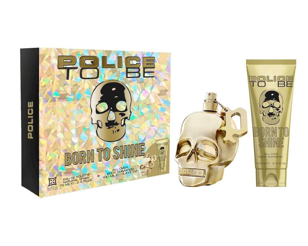 0679602158930 POLICE TO BE BORN TO SHINE FOR MAN CASE 2 pcs - LB2510776