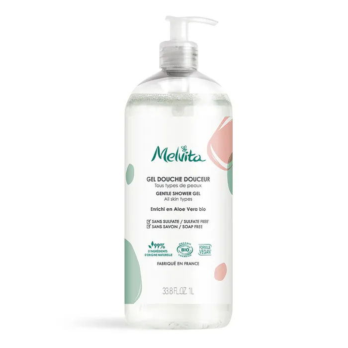 3284410049164 Melvita Gentle Shower Gel 1000 ml - PARC-MT-156-D9