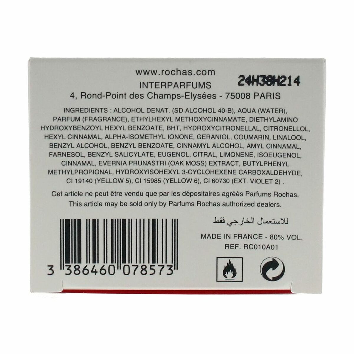 Rochas Madame W EdT 100 ml