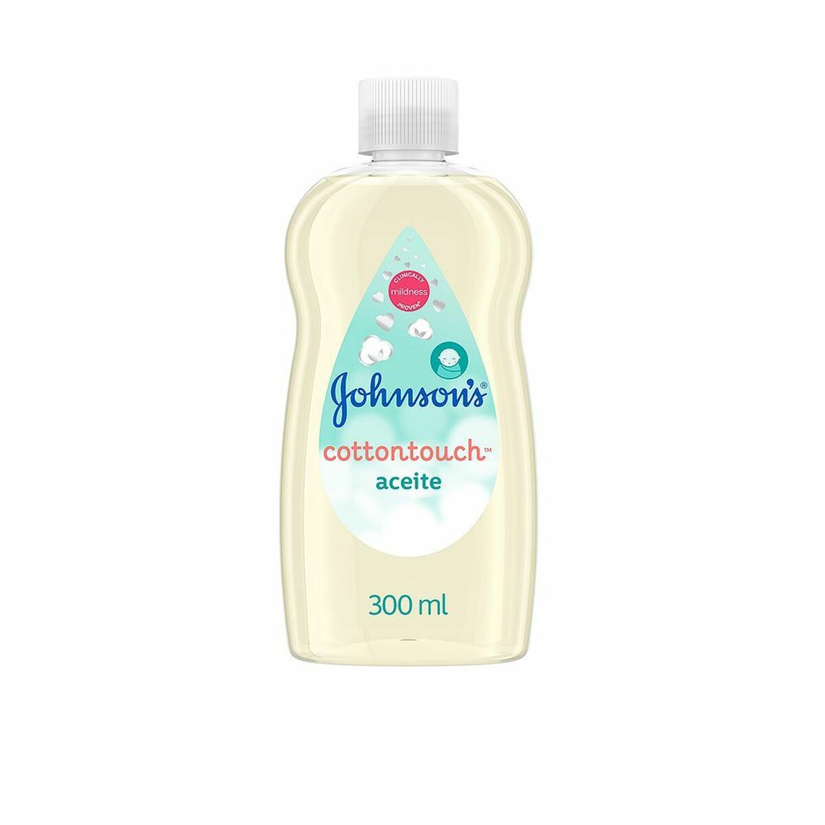 3574669909082 Προστατευτικό Λάδι Johnson & Johnson Cottontouch Oil για Ενυδάτωση 300ml - NVA9909082