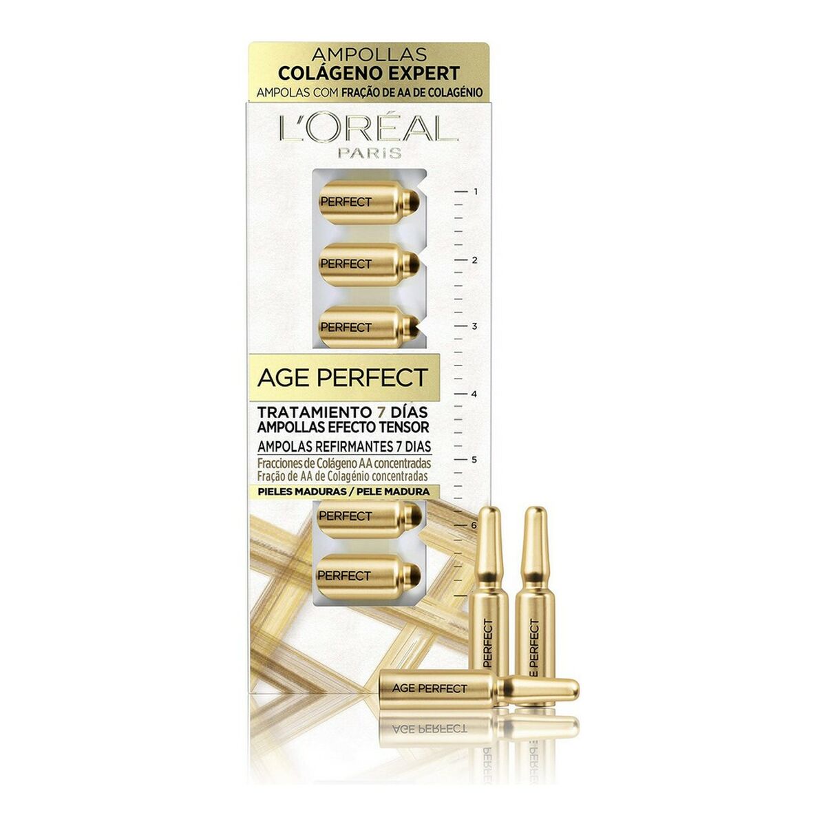 3600523967858 L'ORÉAL PARIS AGE PERFECT Treatment 7 días ampollas efecto tensor x 7 ud - NVA3967858