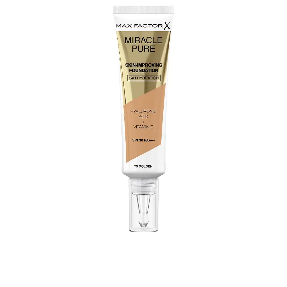 MAX FACTOR MIRACLE PURE foundation SPF30 #75-golden 30 ml