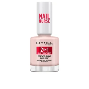 RIMMEL LONDON NAIL NURSE 2 IN 1 nail treatment & Base Coat 12 ml