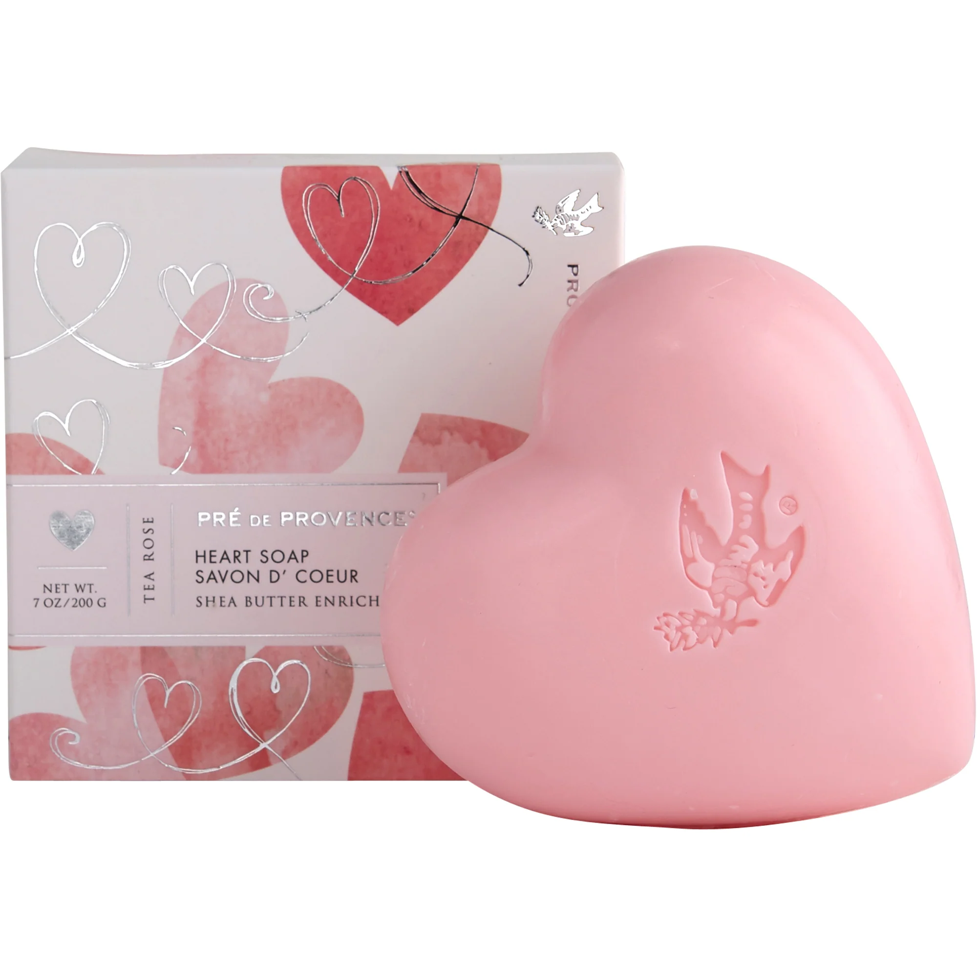 3700614809682 Blancreme Heart Soap Rose 90 g - PARC-3C-038-03