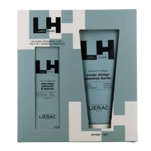 LIERAC LH GLOBAL ANTI-AGING FLUID CASE 2 pcs