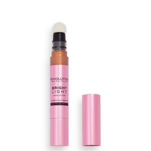 REVOLUTION MAKE UP BRIGHT LIGHT highlighter #goddess deep bronze 3 ml