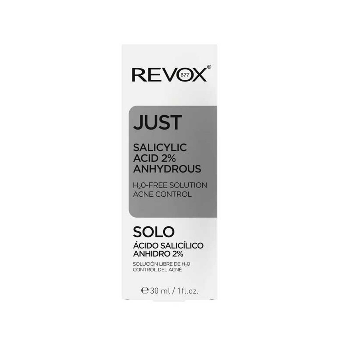REVOX B77 JUST salicylic acid 2% anhydrous 30 ml