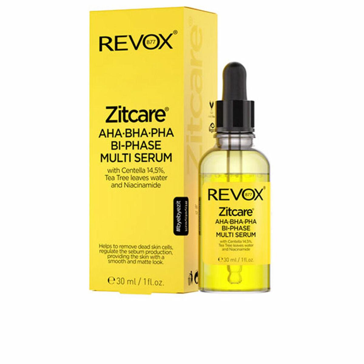 5060565106369 REVOX B77 ZITCARE AHA.BHA.PHA. multi-serum 30ml - NVA5106369