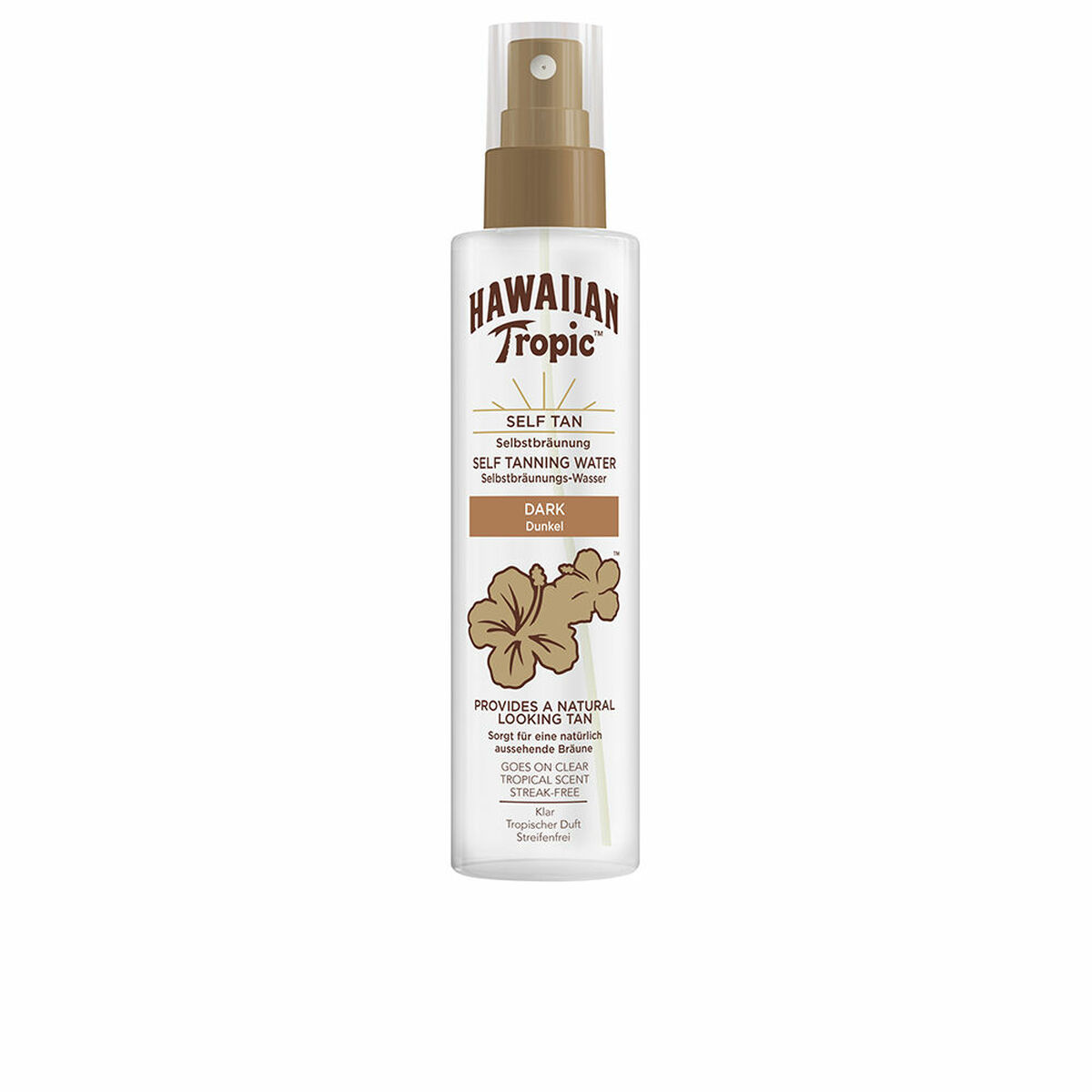 HAWAIIAN TROPIC SELF-TANNING WATER dark 190 ml