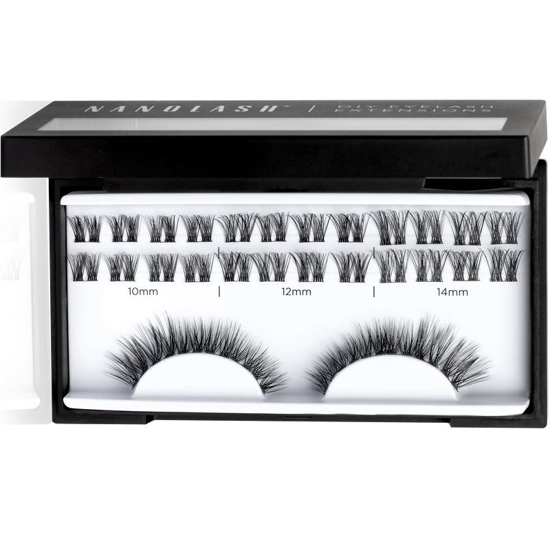 5905669547833 NANOLASH FANTASY eyelashes in a cluster 1 u - NVA9547833