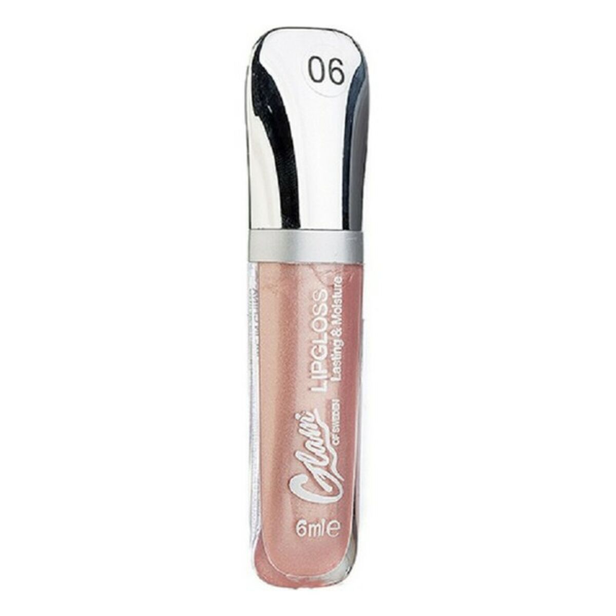 7332842800443 GLAM OF SWEDEN GLOSSY SHINE lipgloss #06-fair pink - NVA2800443