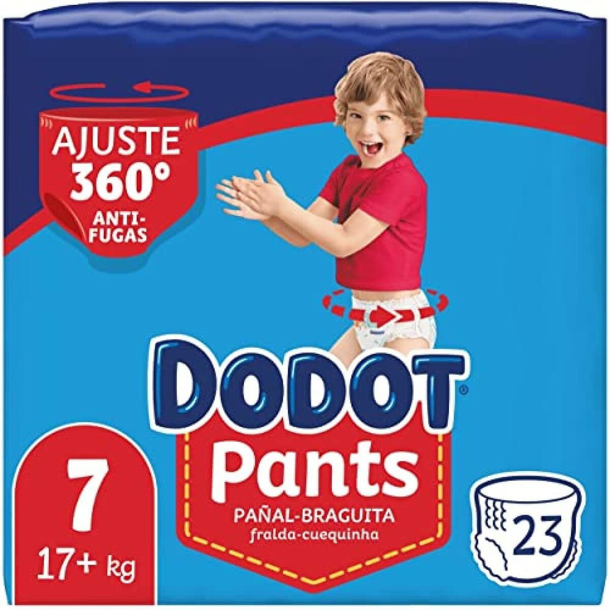 8001841677279 DODOT DODOT PANTS diaper-panties size 7 +17 kg 23 u - NVA1677279