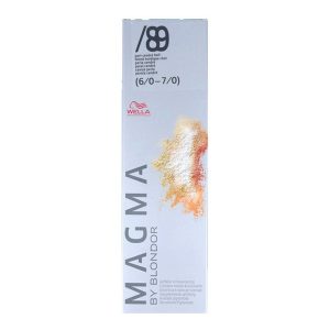 Μόνιμη Βαφή Magma Color Wella Nº 89 (120 g)