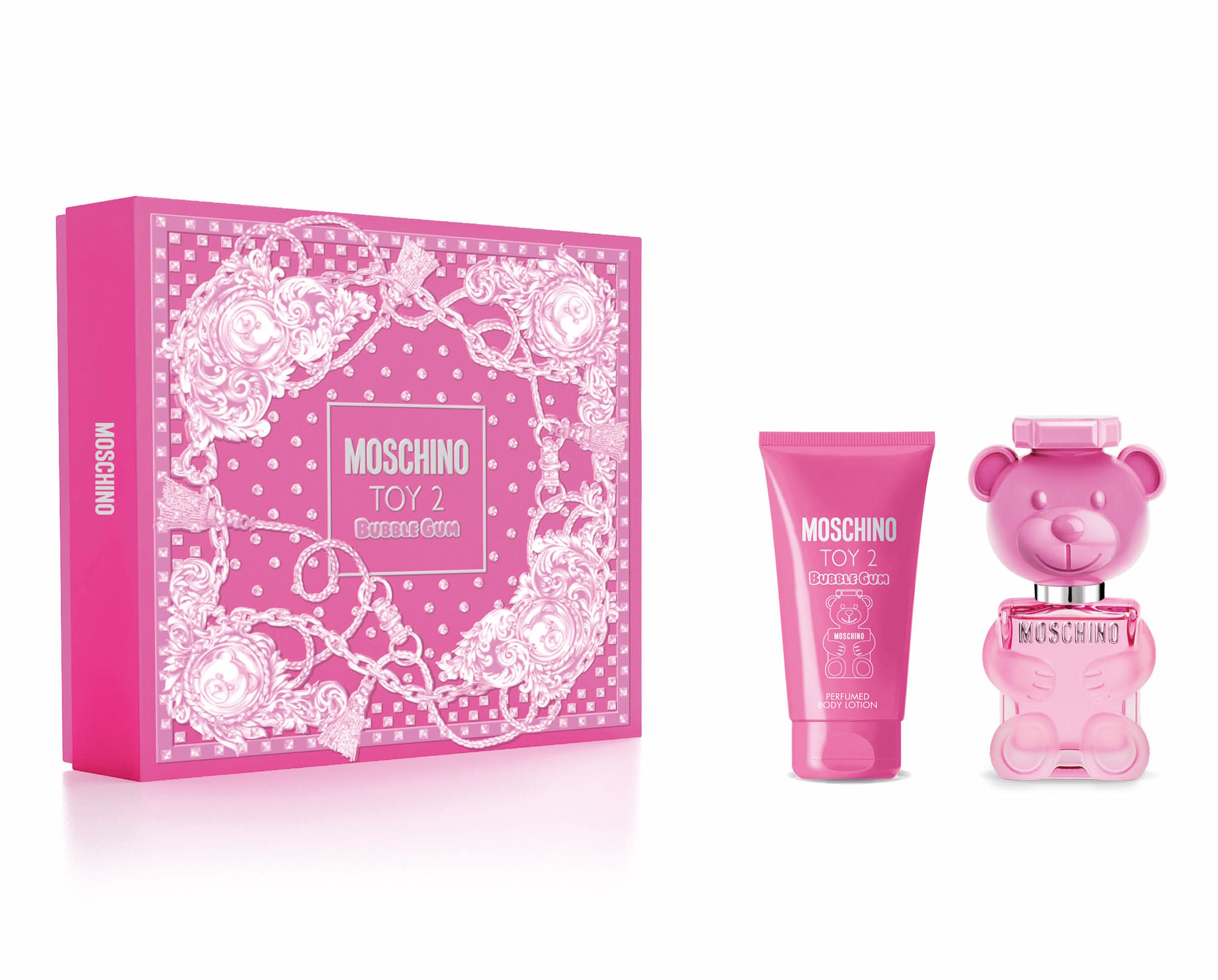 8011003893782 Moschino Toy 2 Bubble Gum Giftset Edt Spray 30ml/Body Lotion 50ml set x 80 ml - PARN-9E-040-14