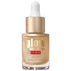 Pupa Glow Obsession All Over Liquid Highlighter #100 Sunrise   13.5 ml