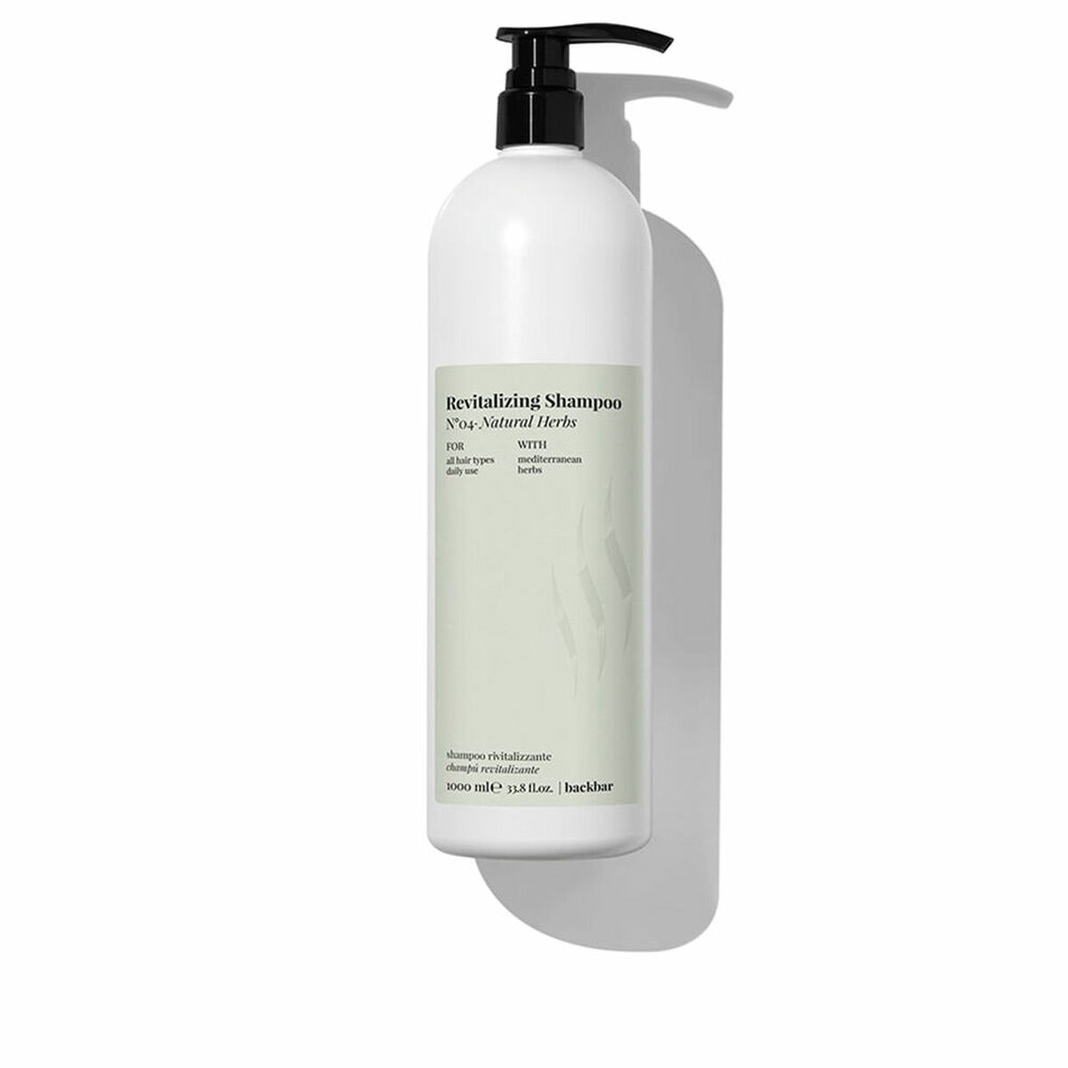 8022033107237 FARMAVITA BACK BAR revitalizing shampoo nº04-natural herbs 1000 ml - NVA3107237