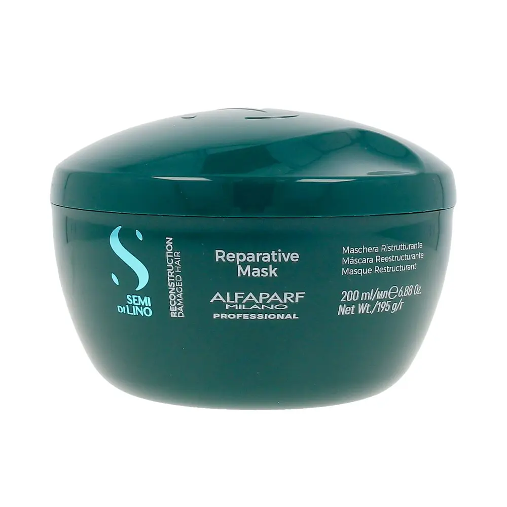 8022297175317 ALFAPARF MILANO SEMI DI LINO RECONSTRUCTION reparative mask 200 ml - NVA7175317