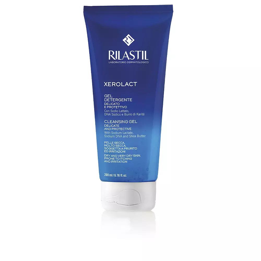 8050444858776 RILASTIL XEROLACT ευαίσθητο και προστατευτικό τζελ καθαρισμού 200 ml - NVA4858776