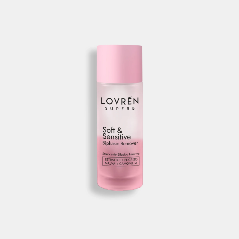 8058253239045 Lovren Superb Soft & Sensitive Biphasic Make-Up Remover 100 ml - PARB-08-292-00