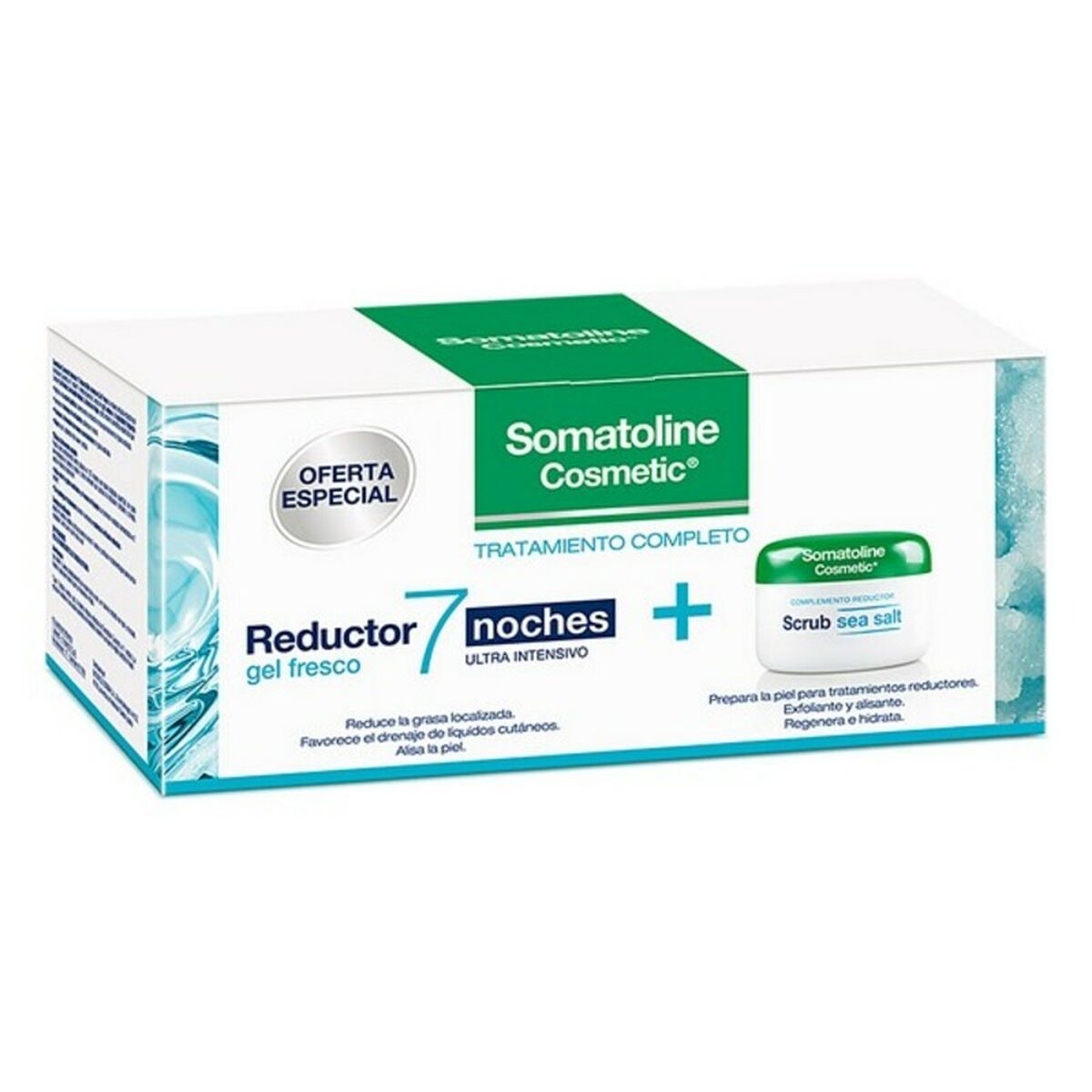 8410118033722 Somatoline Cosmetic - 7-night Reducing fresh gel complete treatment + Sea salt scrub - NVA8033722