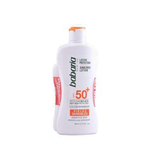 Babaria Sunscreen Lotion Αντηλιακή Κρέμα για το Σώμα SET Protective milk SPF50+ 200 ml + Aftersun 100 ml
