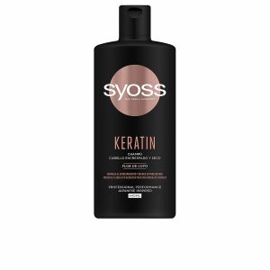 SYOSS KERATIN champú cabello encrespado y seco 440 ml