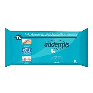 INDASEC ADDERMIS BIACTIV wet wipes for adults 60 units