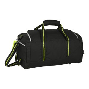 Umbro Essentials Gym Bag Black Lime (50 x 25 x 25 cm)