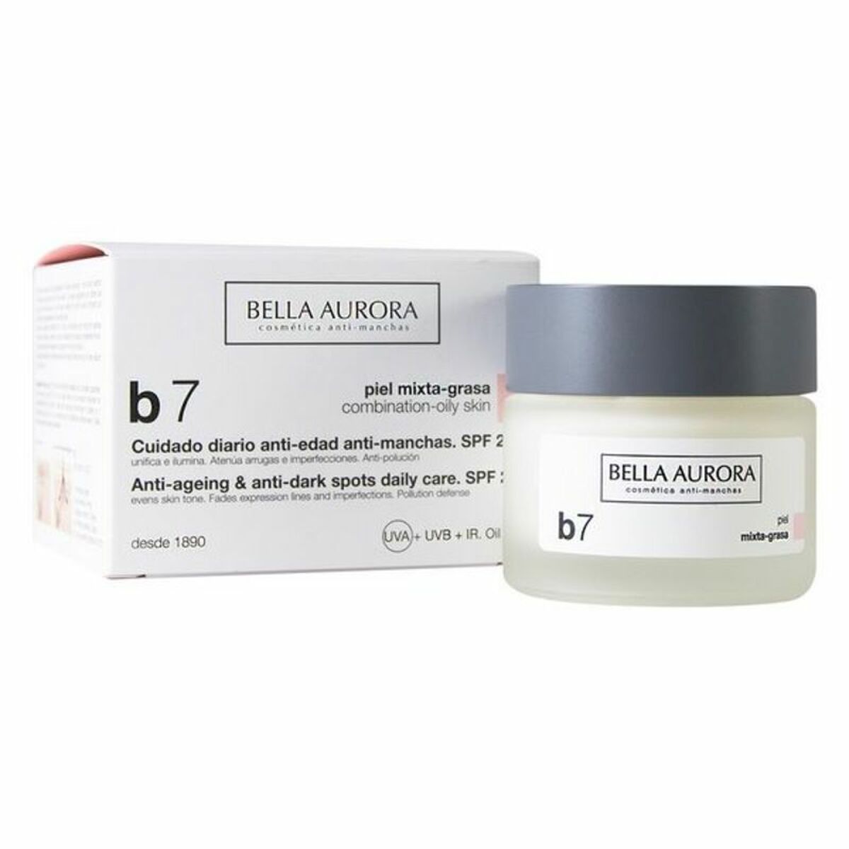 8413400004943 BELLA AURORA B7 κατά των λεκέδων, αναζωογονητικό SPF15 λιπαρό μικτό δέρμα 50 ml - NVA0004943