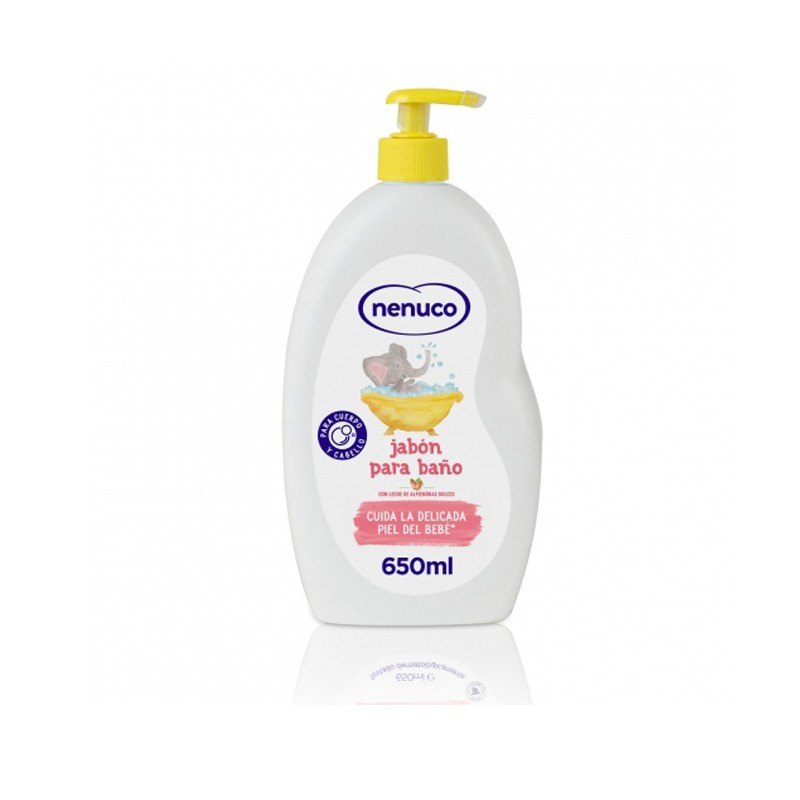 8428076006672 NENUCO MOISTURIZING BATH with sweet almond milk 650 ml - NVA6006672