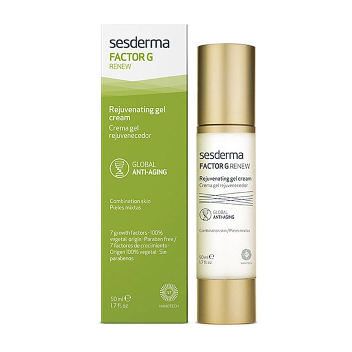 8429979429605 SESDERMA FACTOR G RENEW crema gel rejuvenecedor 50 ml - NVA9429605