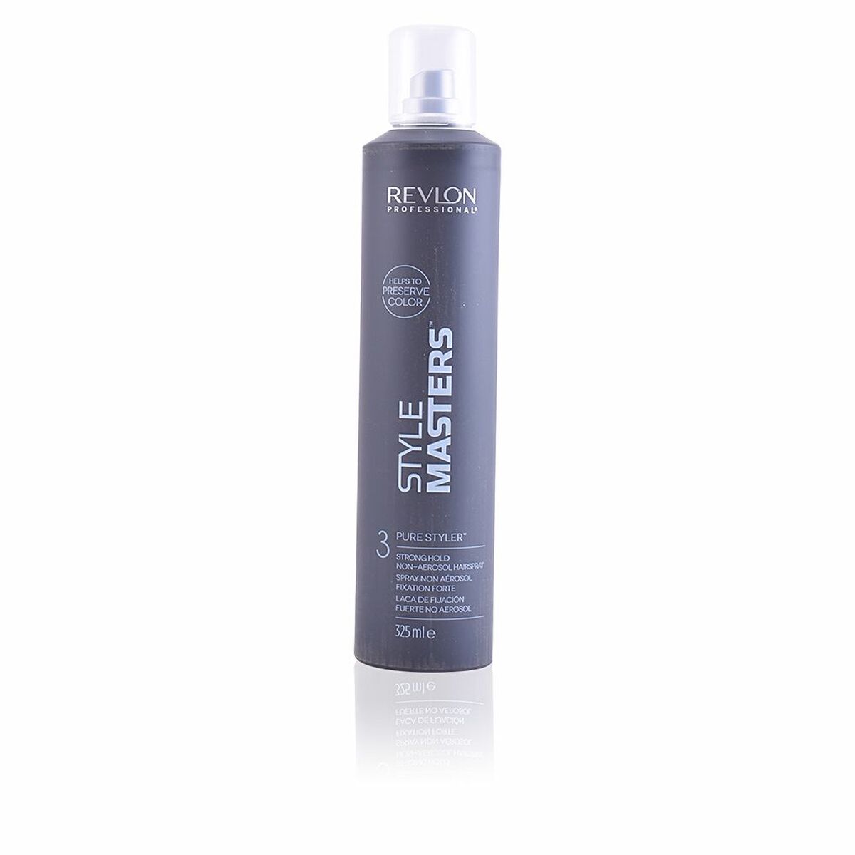 8432225133966 REVLON STYLE MASTERS pure styler strong hold hairspray 325 ml - NVA5133966