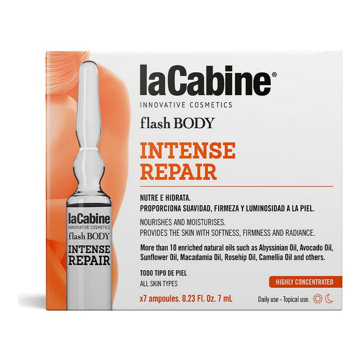 LA CABINE BODY BLISTERS εντατική επιδιόρθωση 7 x 7 ml