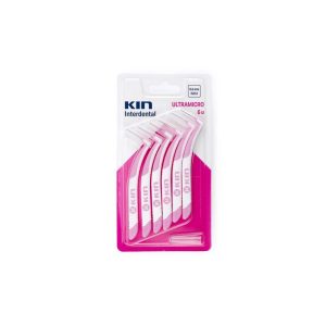 Toothbrush Kin Ultramicro 6 Units 0,6 mm