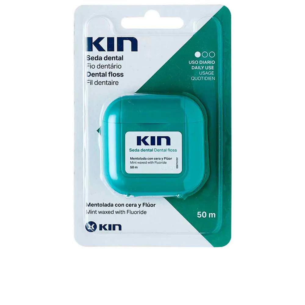 8436026216026 KIN KIN dental floss with menthol wax 50 m - NVA6216026