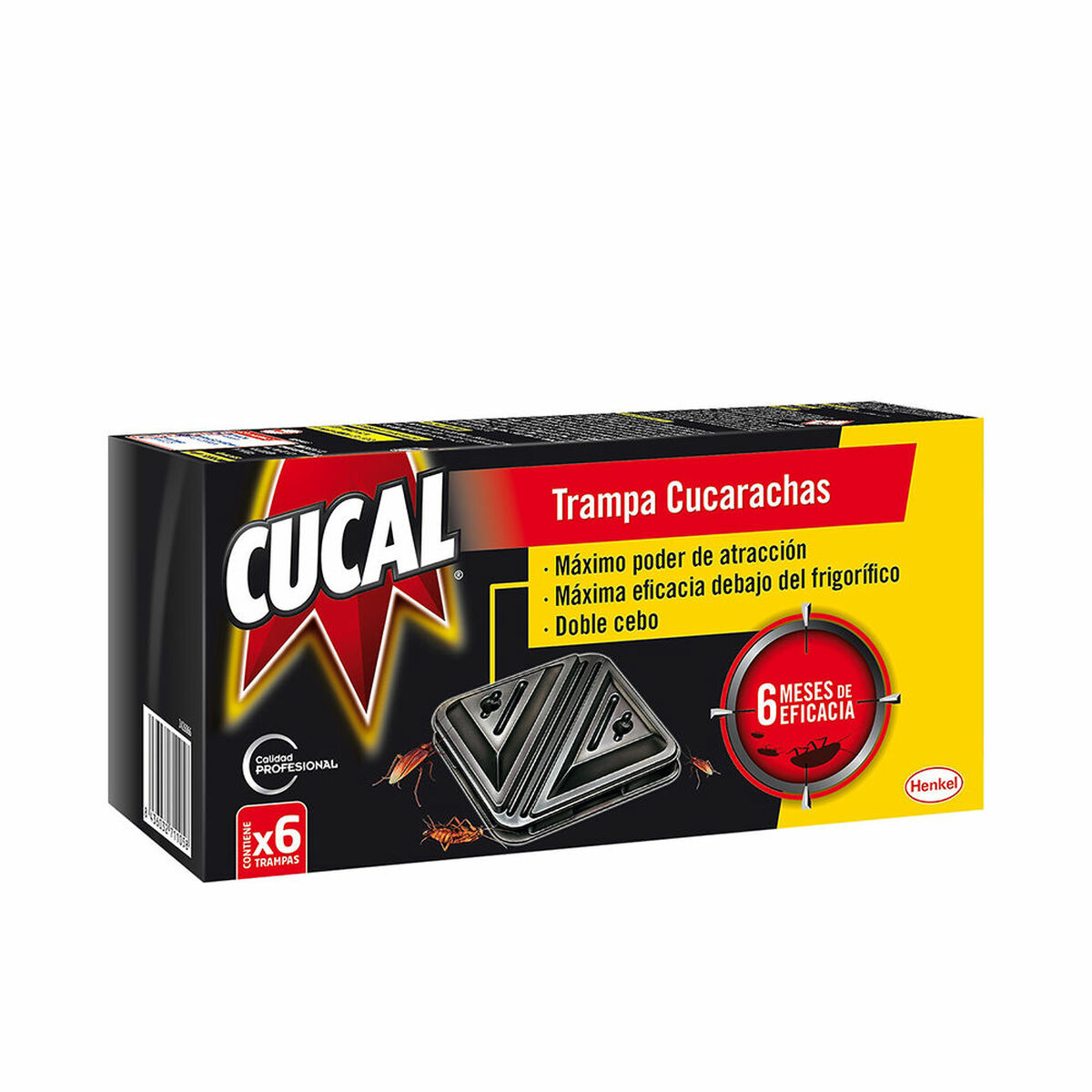 8436032711058 CUCAL CUCAL cockroach trap 6 u - NVA2711058