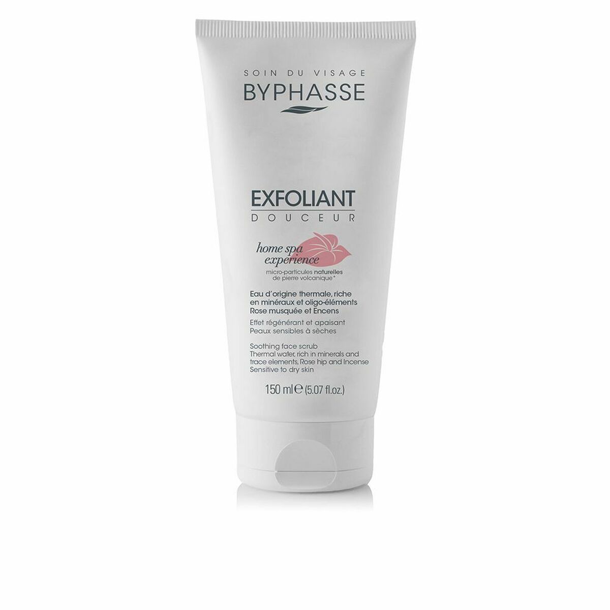 Byphasse Home Spa Experience Soothing Face Scrub with Rosehip & Frankincense 150ml